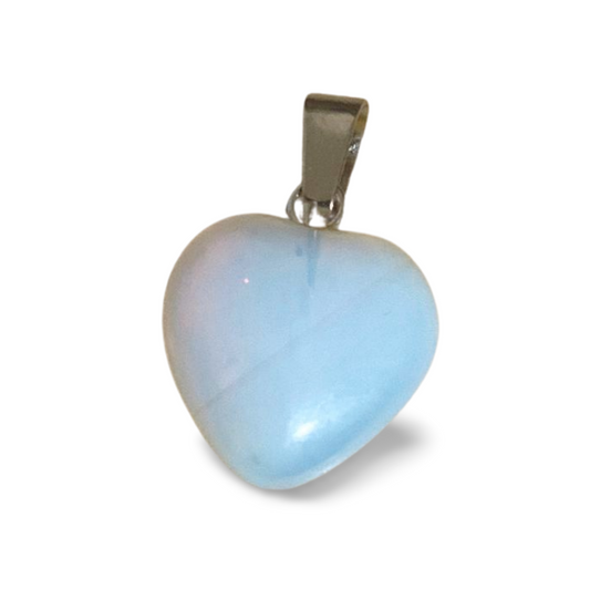 OPALITE MINI HEART PENDANT