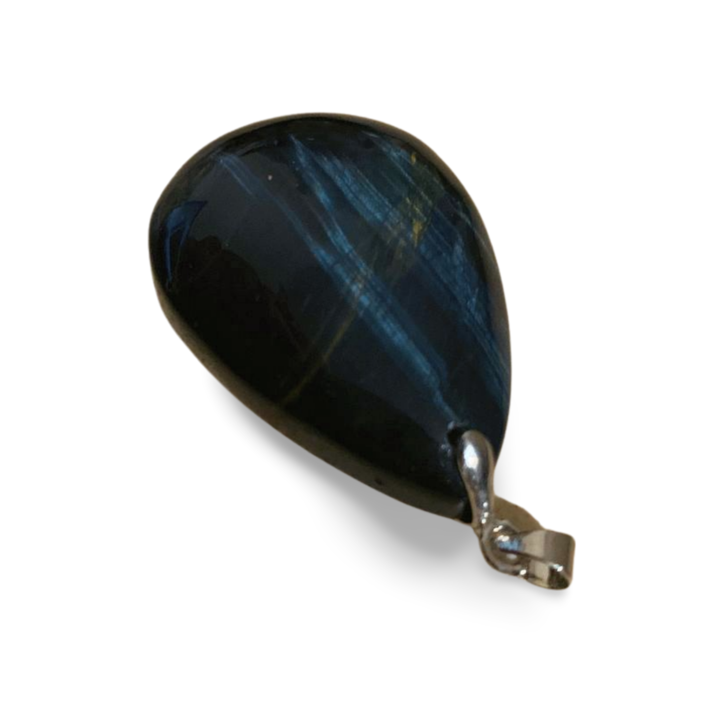 HIGH QUALITY BLUE TIGER'S EYE PENDANT