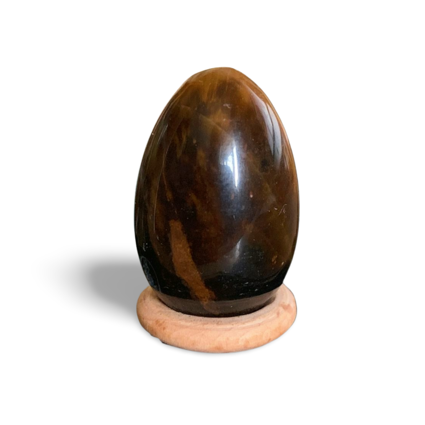 GOLD/BLUE TIGER EYE SMALL EGG CARVING