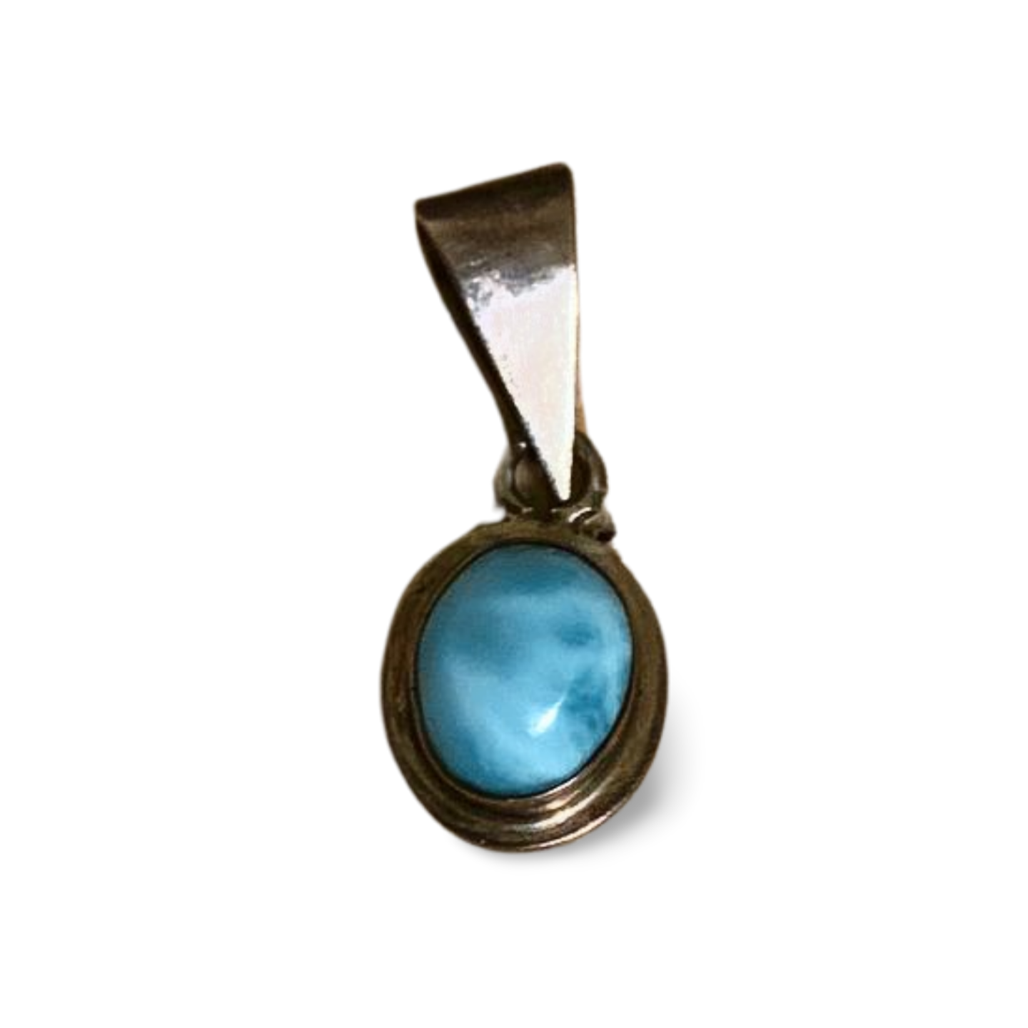 LARIMAR SILVER PENDANT