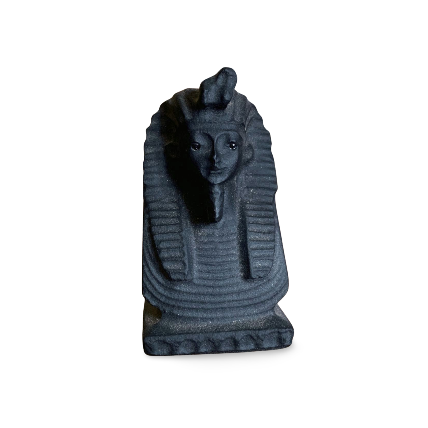 BLACK OBSIDIAN EGYPTIAN SPHINX CARVING