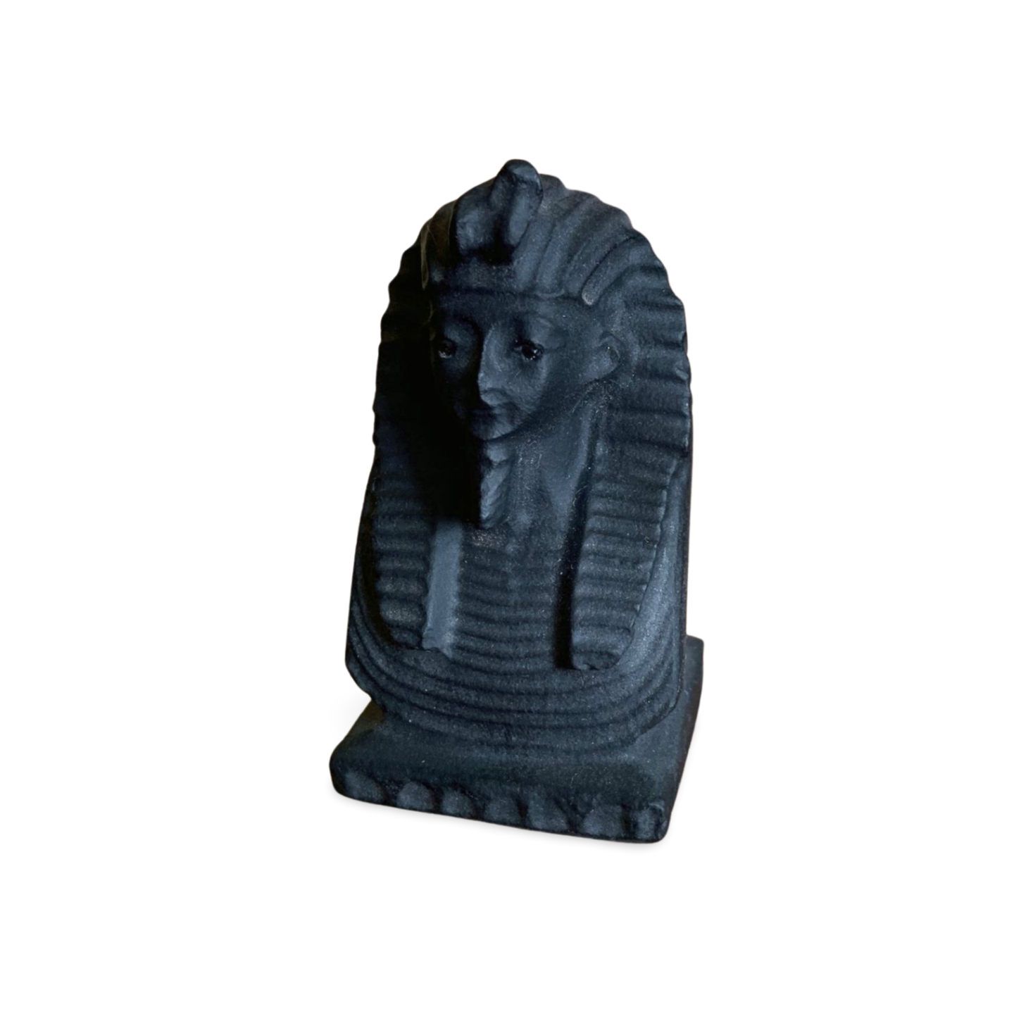 BLACK OBSIDIAN EGYPTIAN SPHINX CARVING