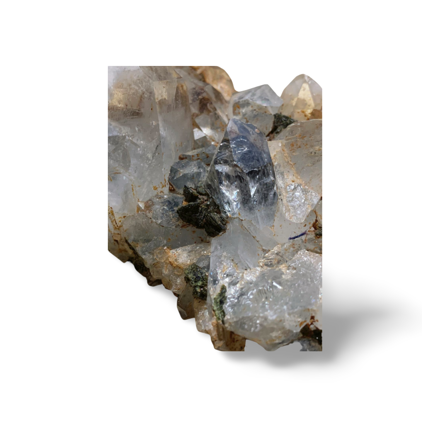 ANATOLIAN STATEMENT CHLORITE, QUARTZ & EPIDOTE CLUSTER