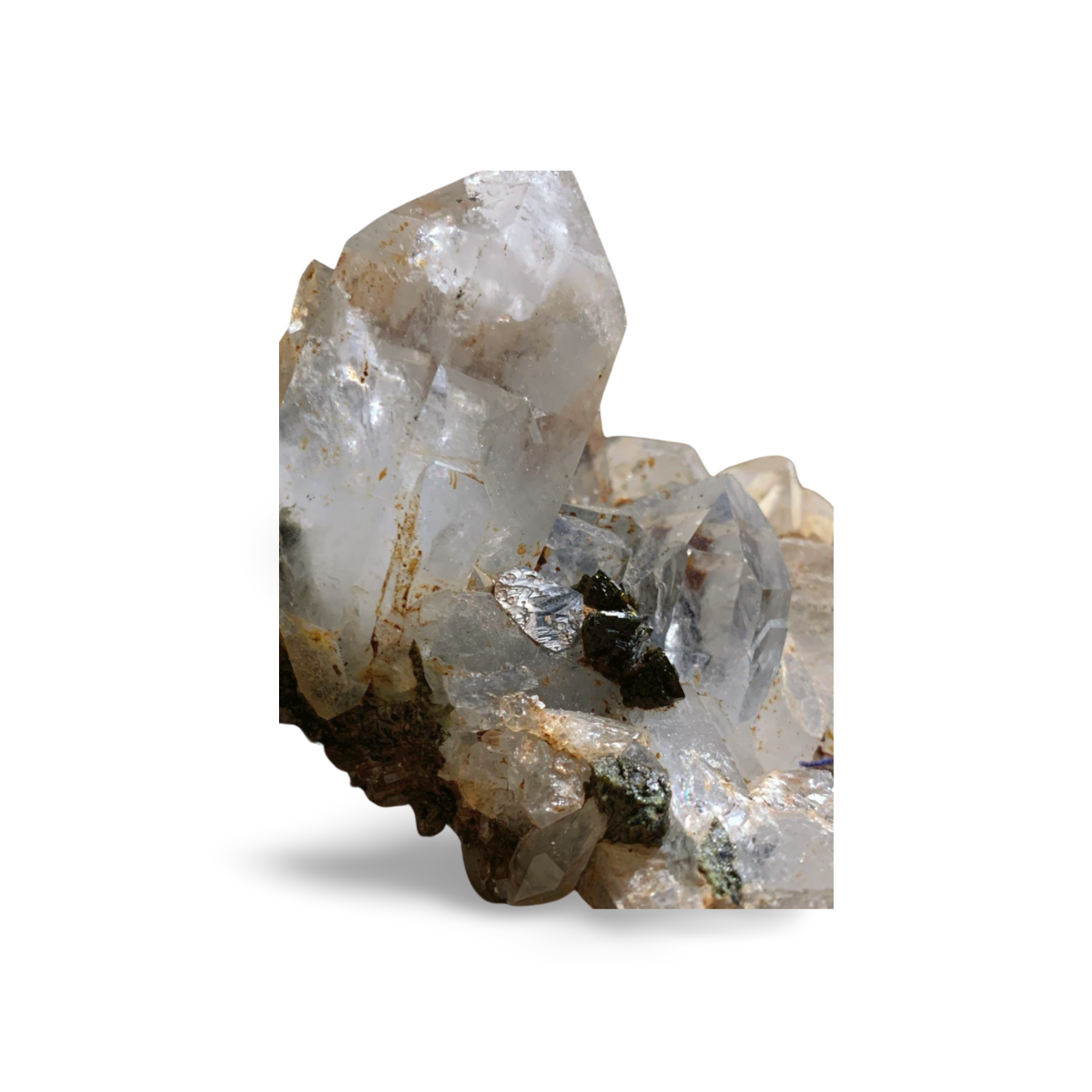 ANATOLIAN STATEMENT CHLORITE, QUARTZ & EPIDOTE CLUSTER