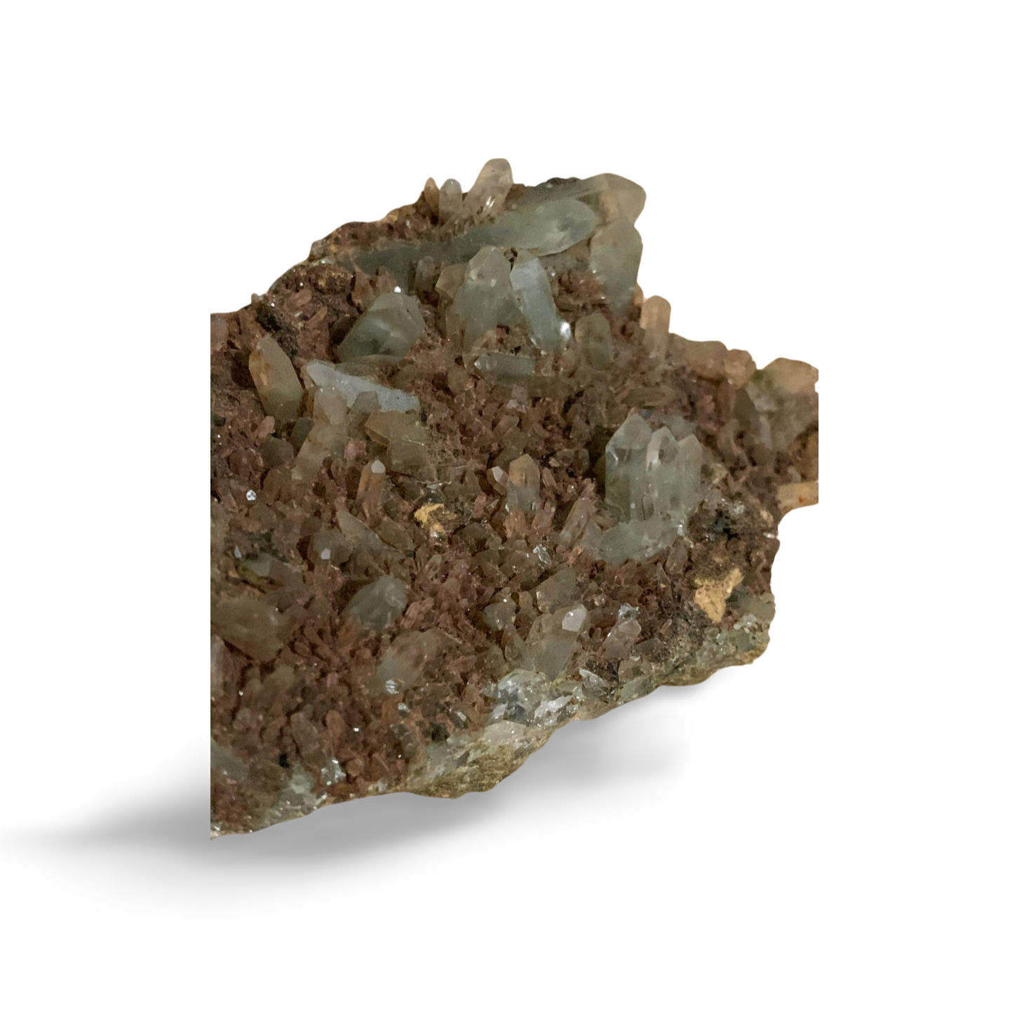 ANATOLIAN DRUZY CHLORITE, QUARTZ & EPIDOTE CLUSTER