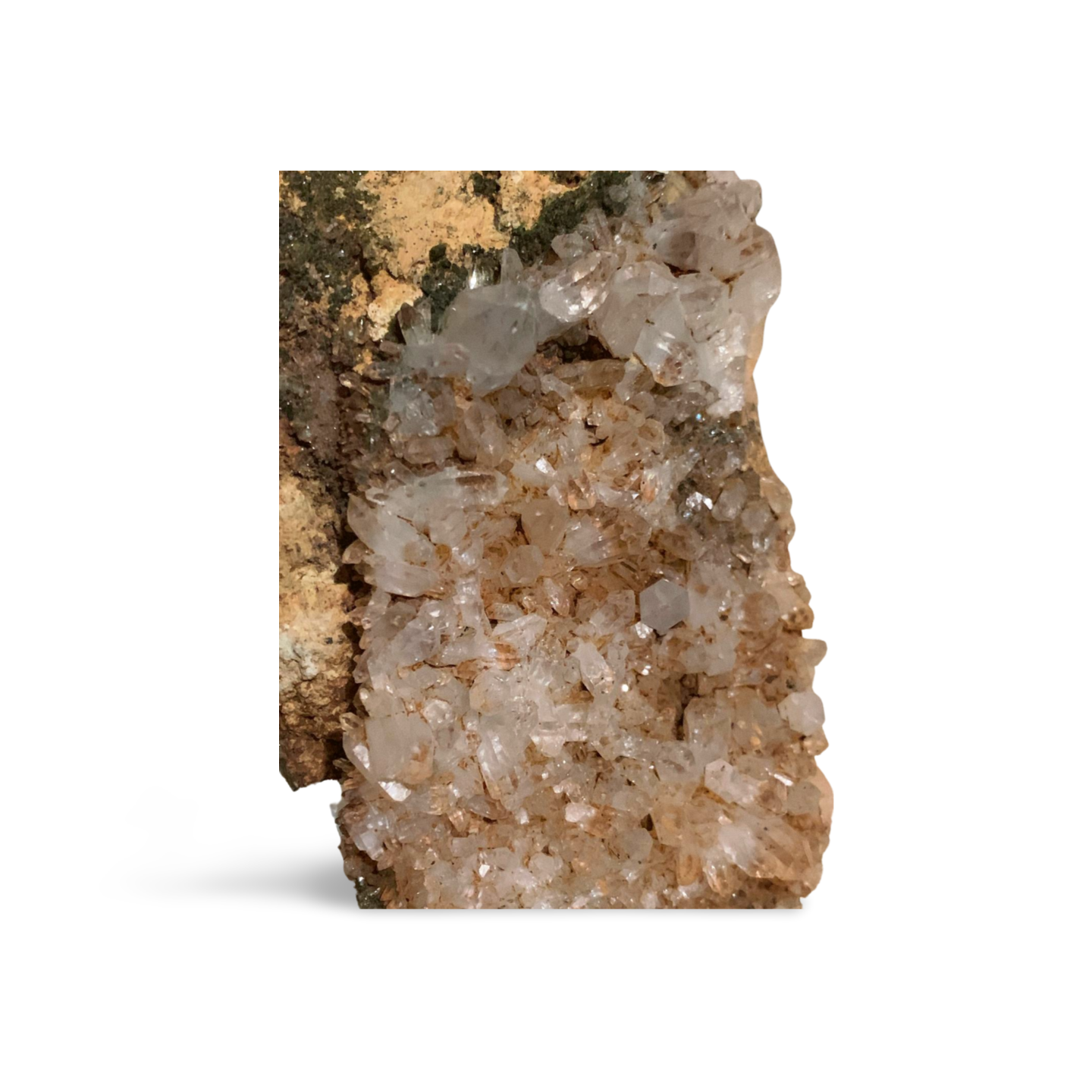 ANATOLIAN DRUZY CHLORITE, QUARTZ & EPIDOTE CLUSTER