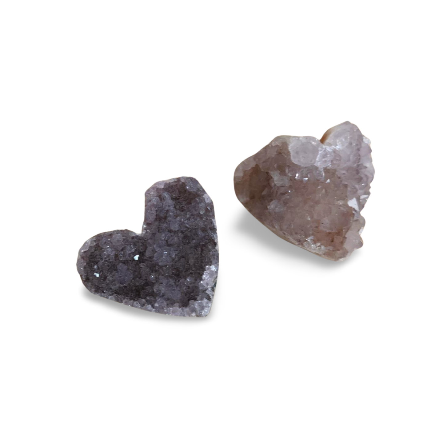 AMETHYST HEART CLUSTER