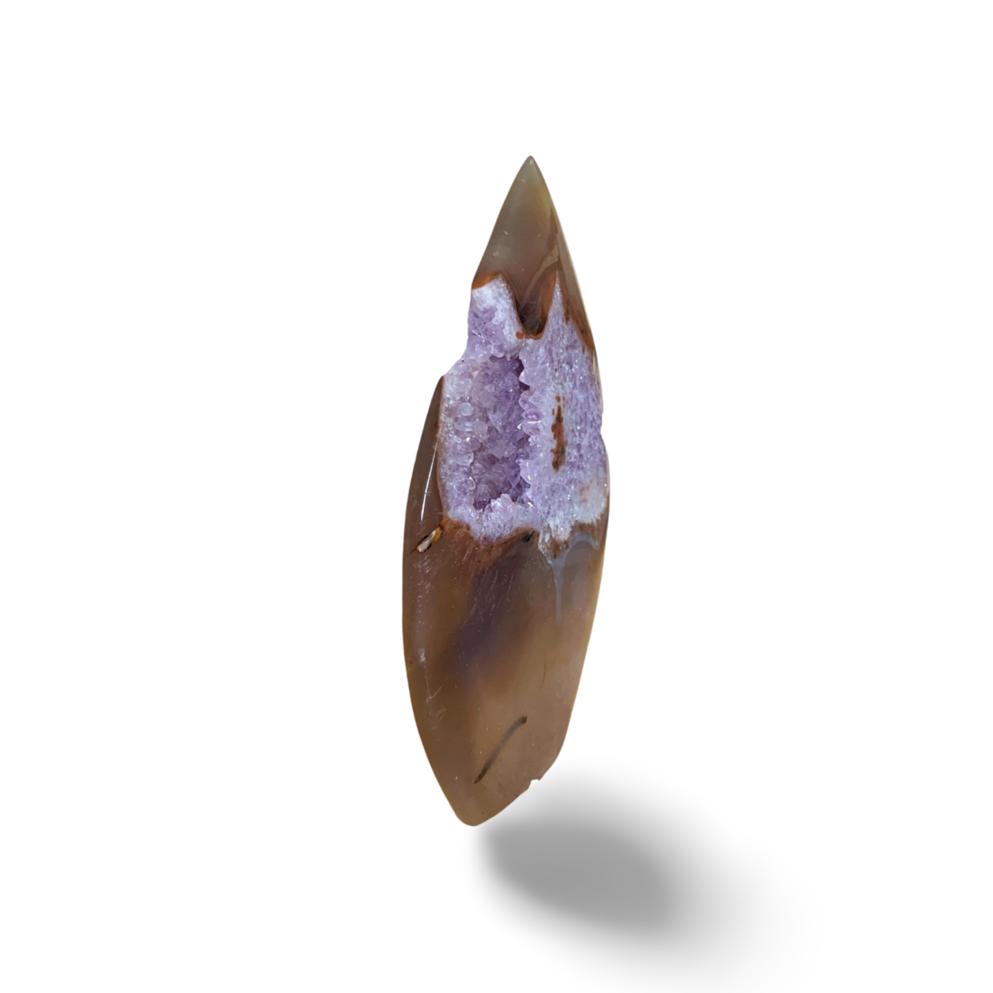 AMETHYST CARNELIAN AGATE POLISHED TEAR DROP