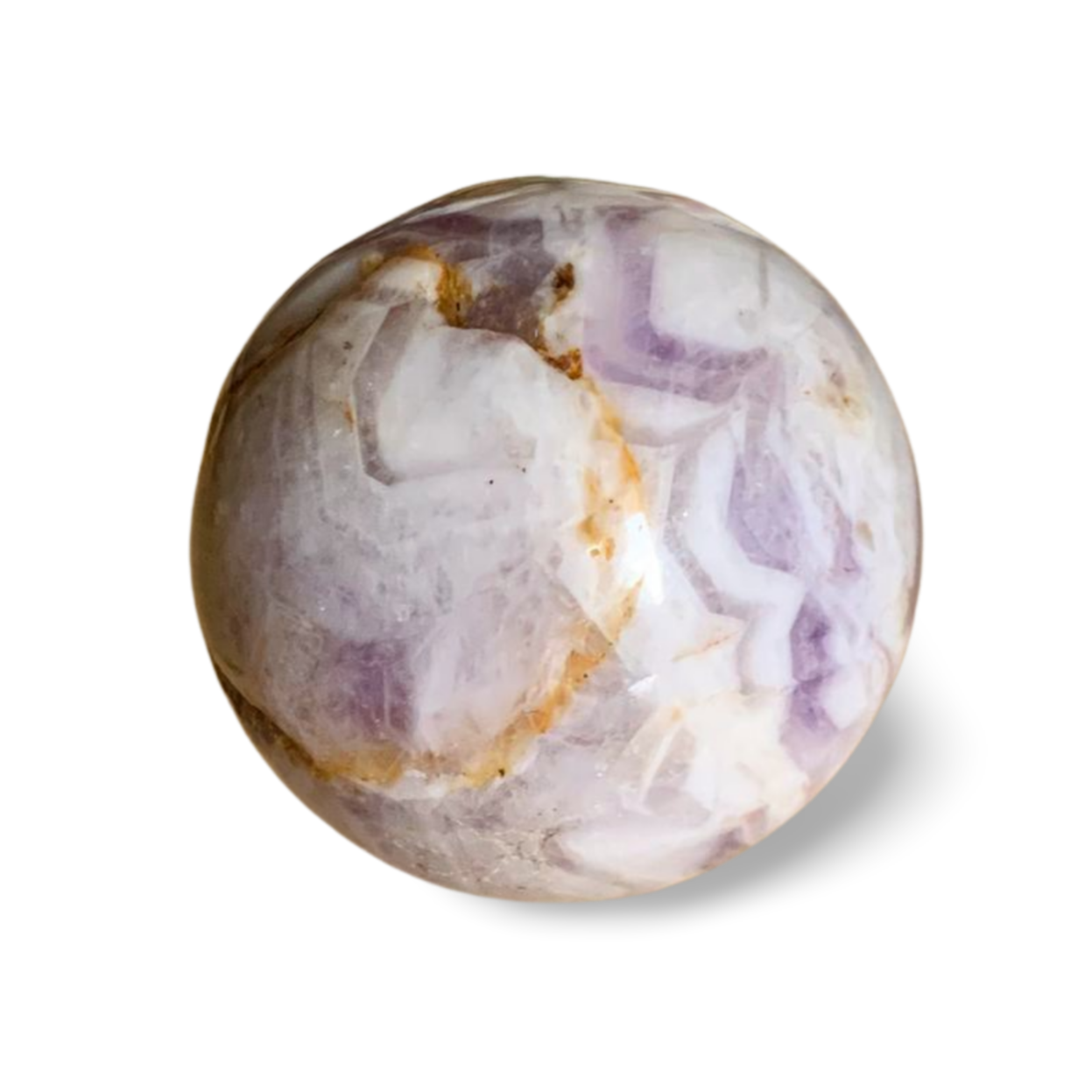 CHEVRON AMETHYST SPHERE 29.5mm