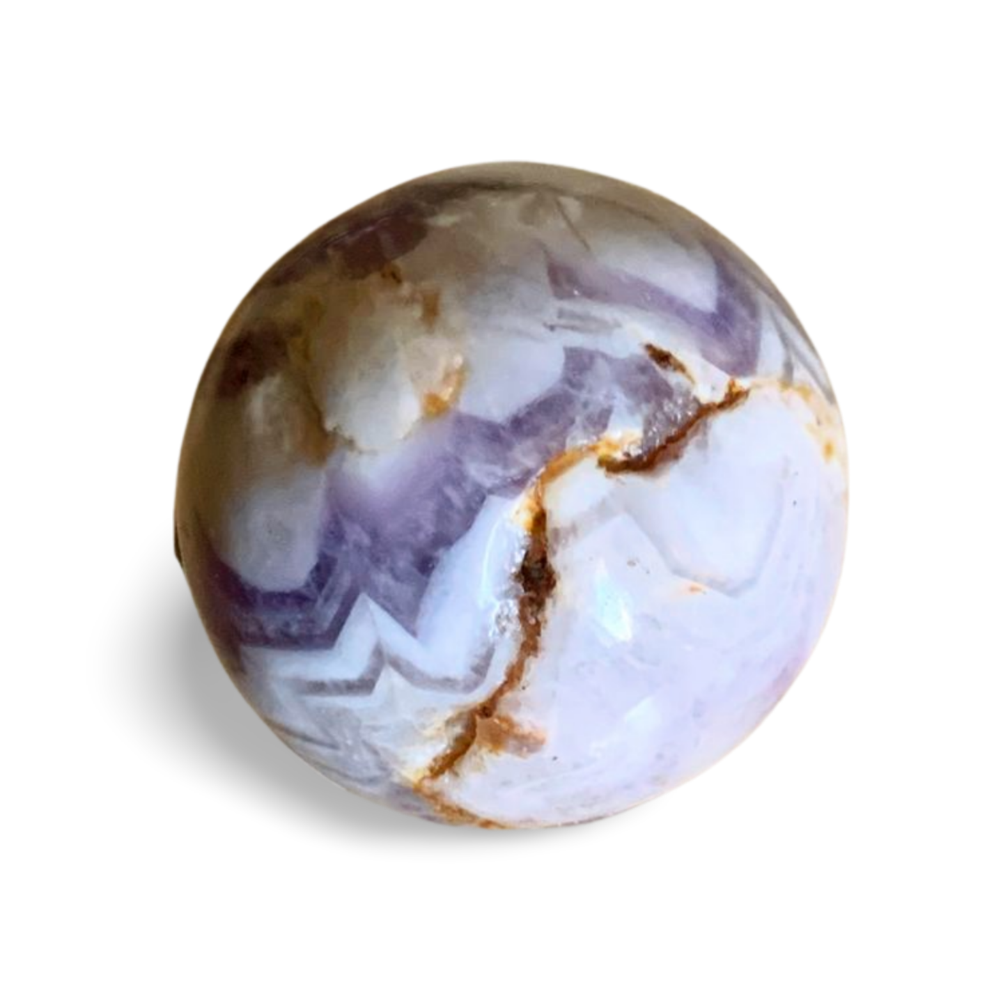 CHEVRON AMETHYST SPHERE 29.5mm