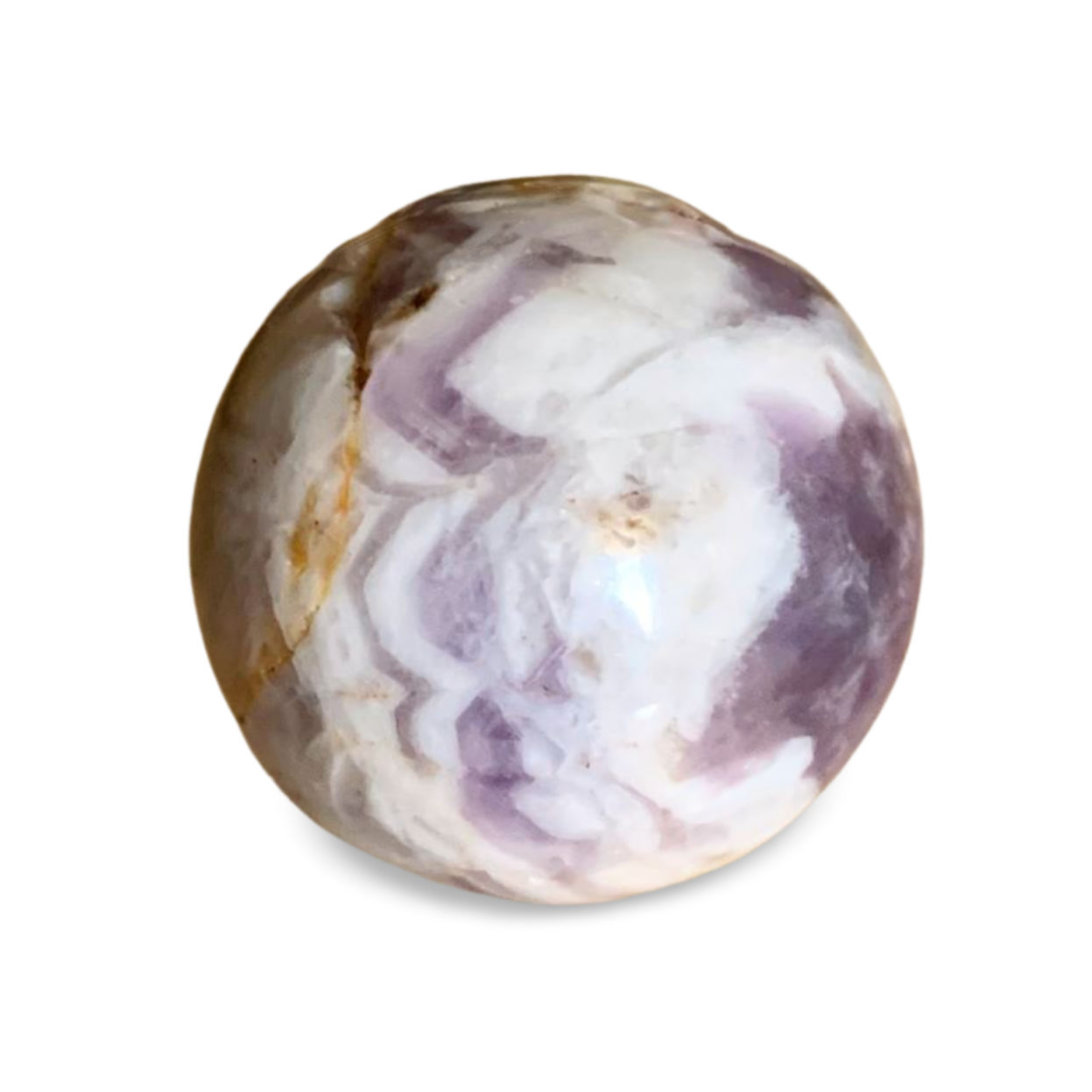 CHEVRON AMETHYST SPHERE 29.5mm