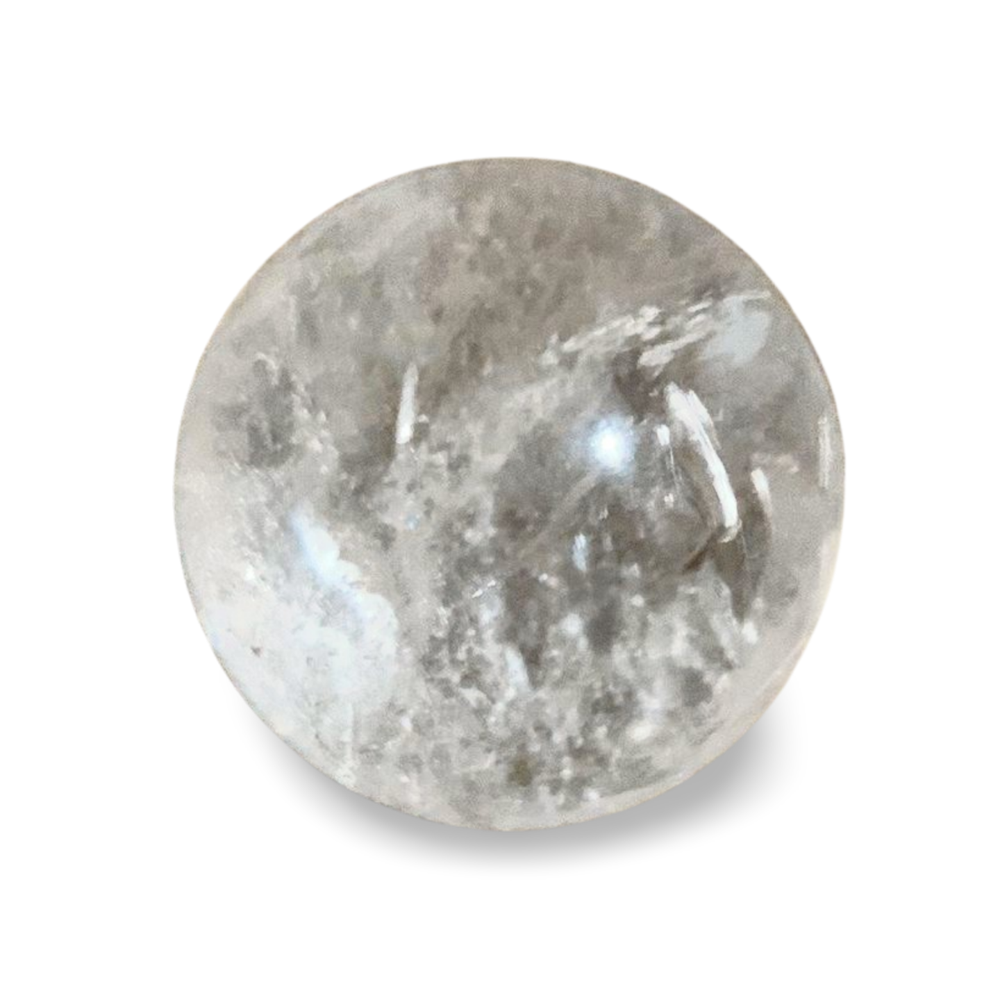 AA GRADE CLEAR QUARTZ SPHERE 25.6mm