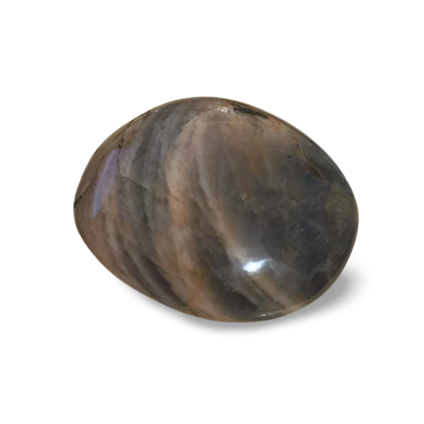 BLACK MOONSTONE MEDITATION STONE