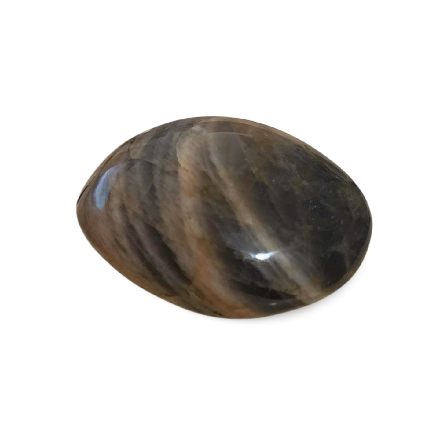 BLACK MOONSTONE MEDITATION STONE