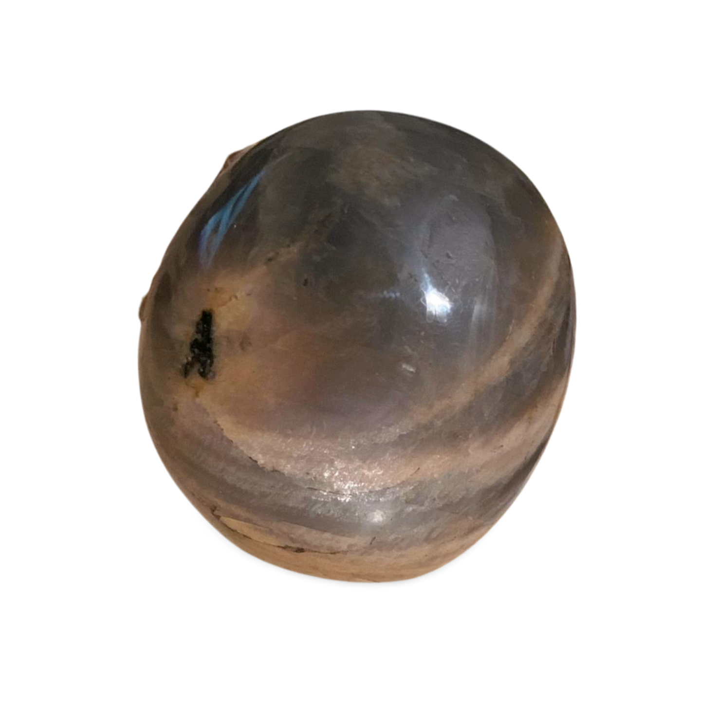 BLACK MOONSTONE MEDITATION STONE