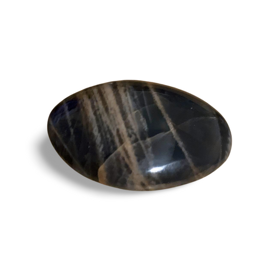 BLACK MOONSTONE MEDITATION STONE