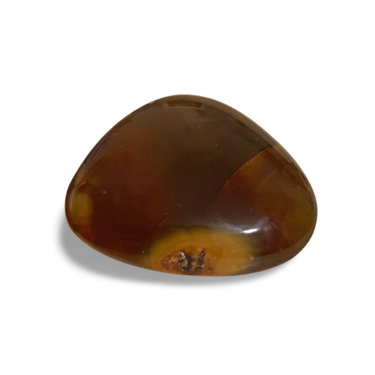 CARNELIAN AGATE MEDITATION STONE