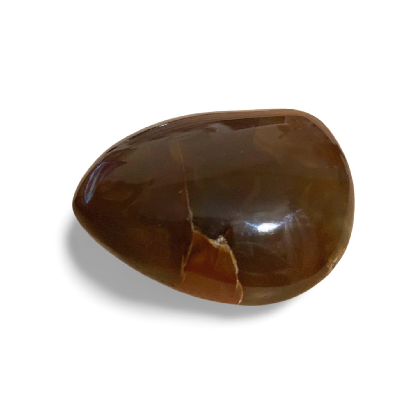 CARNELIAN AGATE MEDITATION STONE