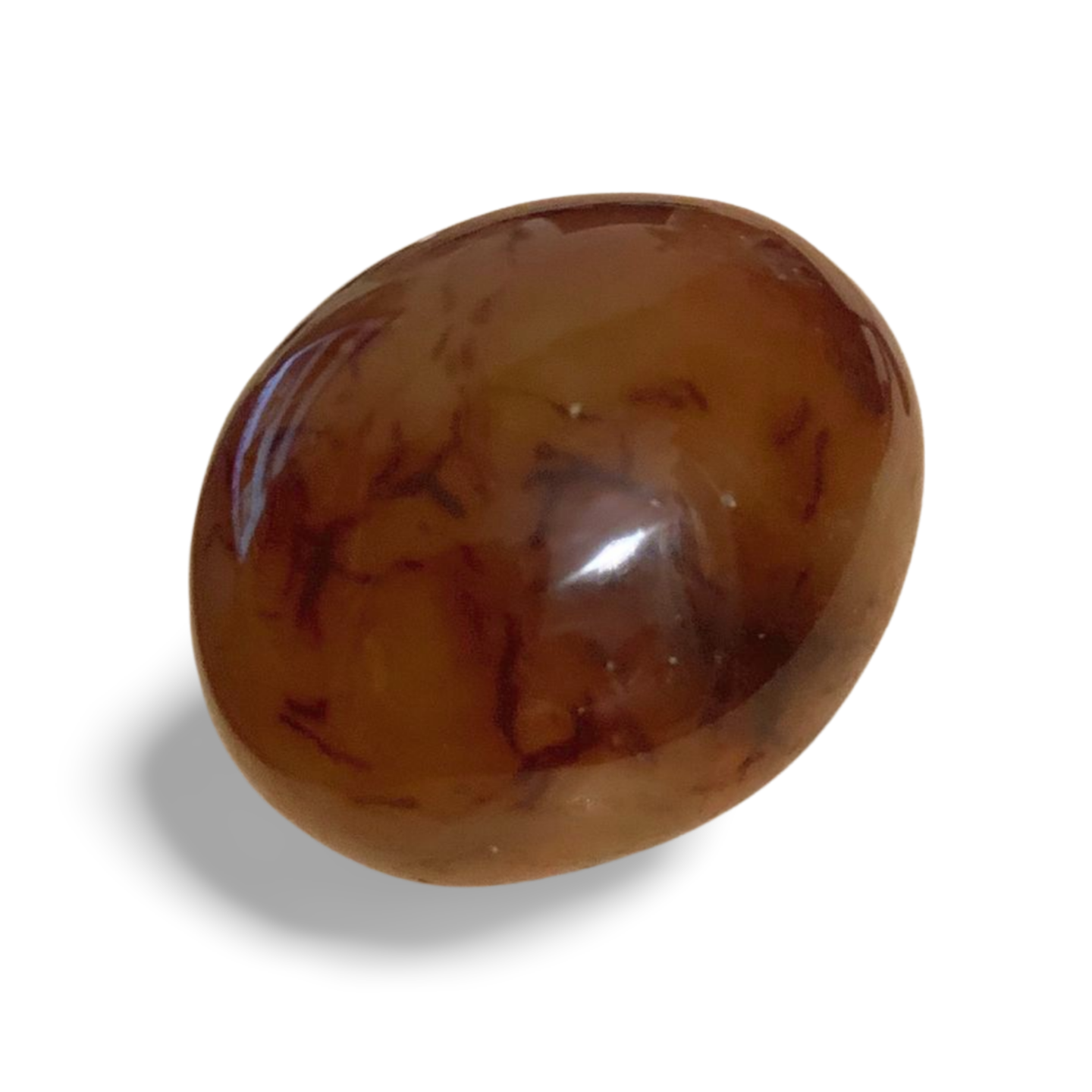 CARNELIAN AGATE MEDITATION STONE