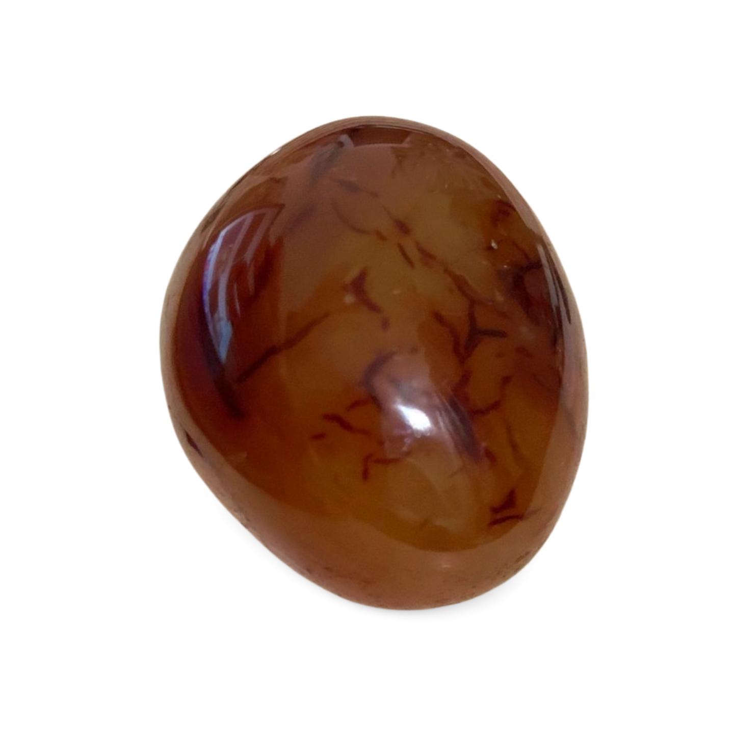 CARNELIAN AGATE MEDITATION STONE