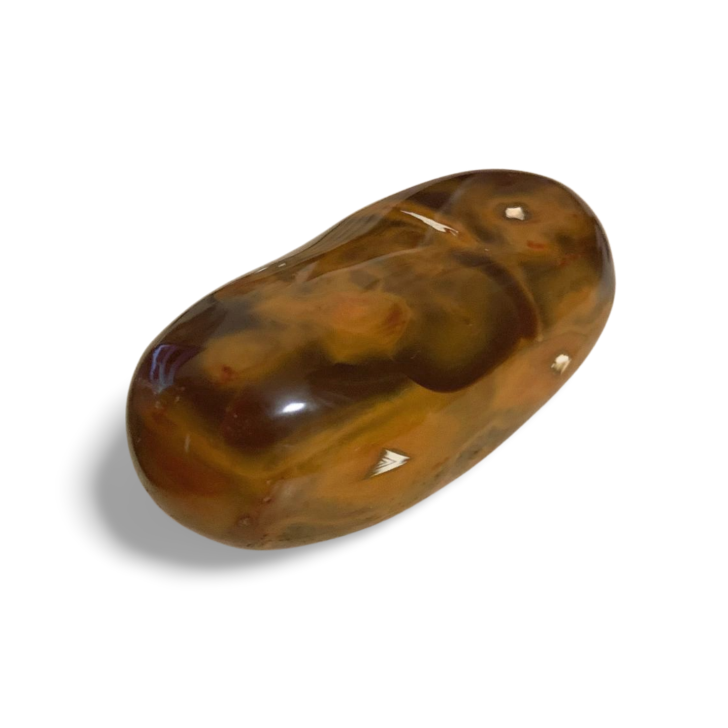 CARNELIAN AGATE MEDITATION STONE