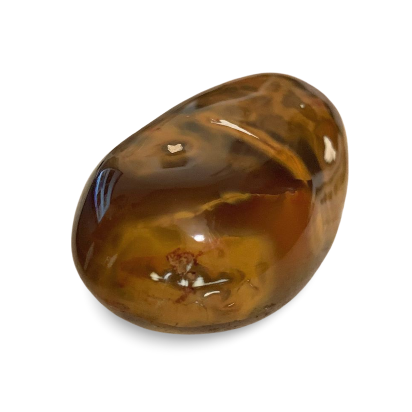 CARNELIAN AGATE MEDITATION STONE