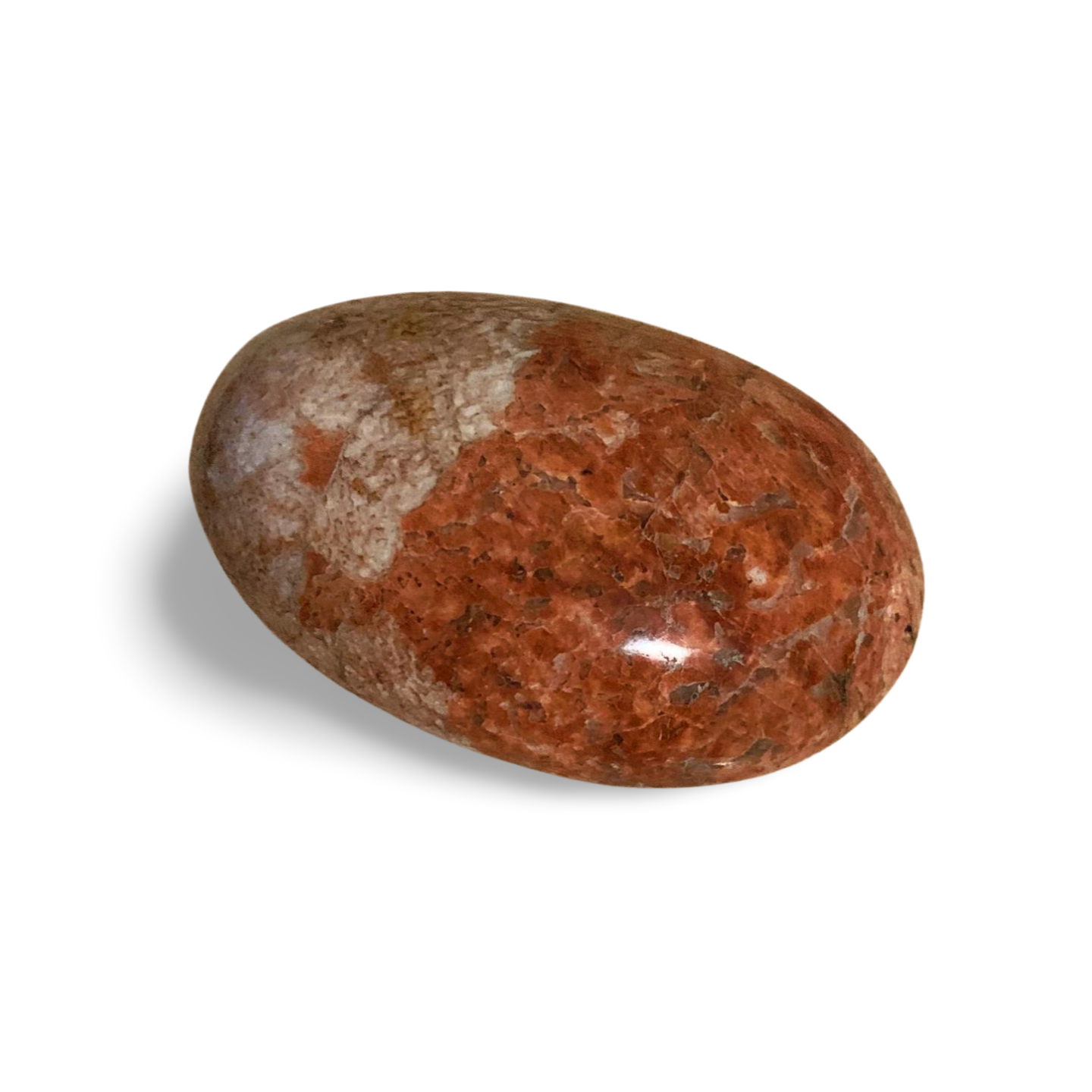 PEACH MOONSTONE MEDITATION STONE