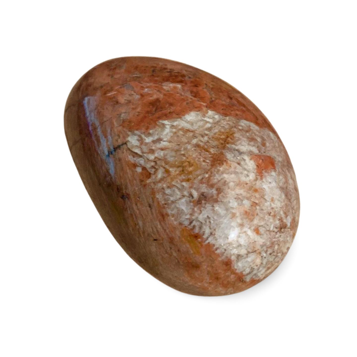 PEACH MOONSTONE MEDITATION STONE