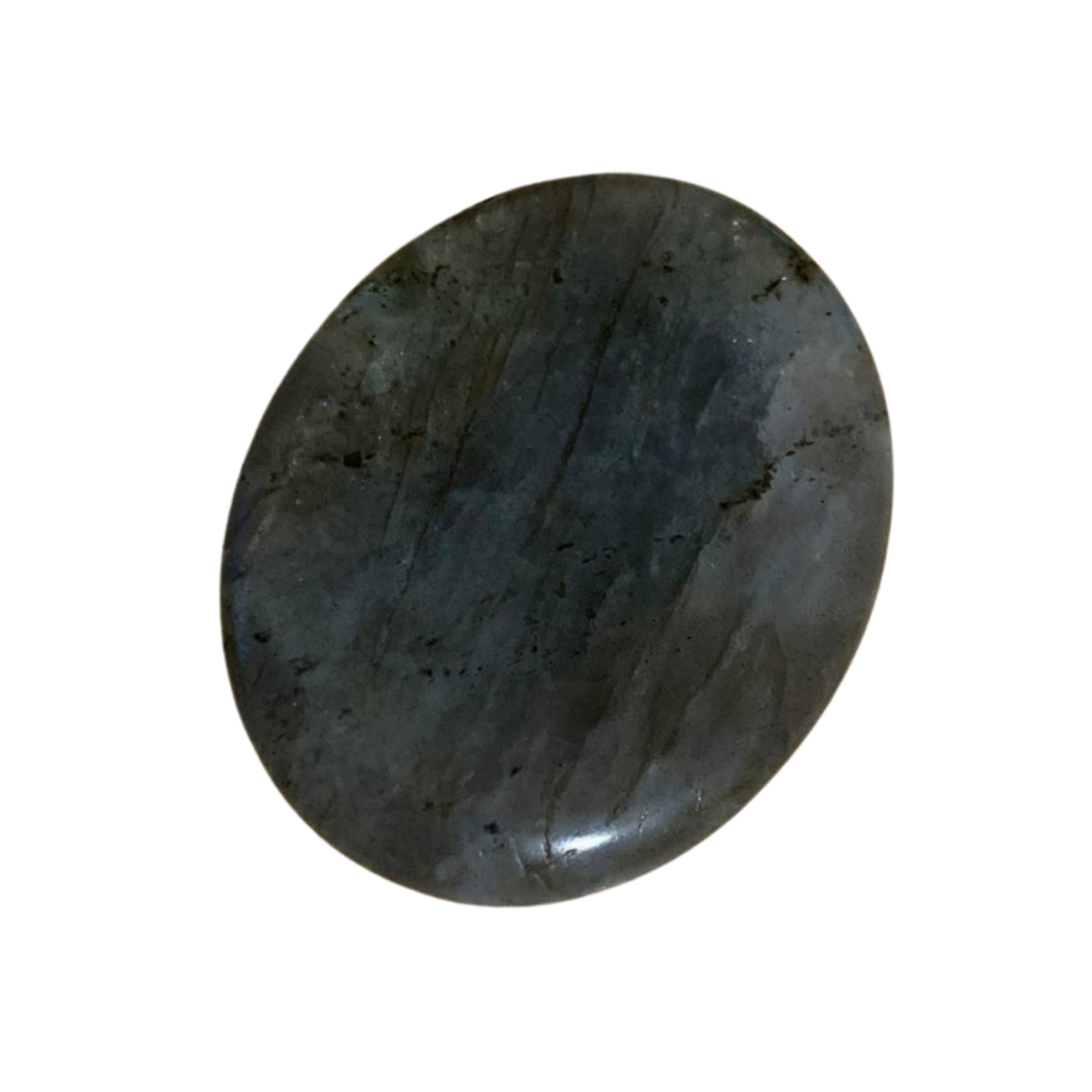 LABRADORITE THUMB WORRY STONE