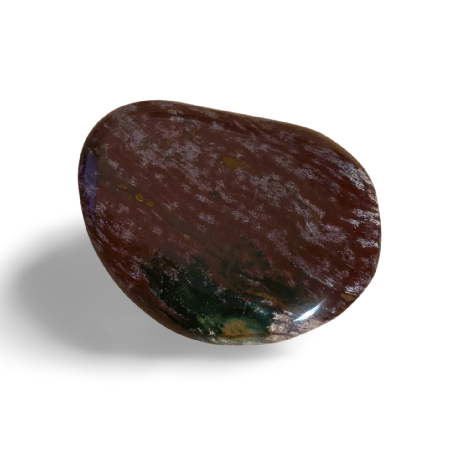 RED GREEN OCEAN JASPER PALM STONE