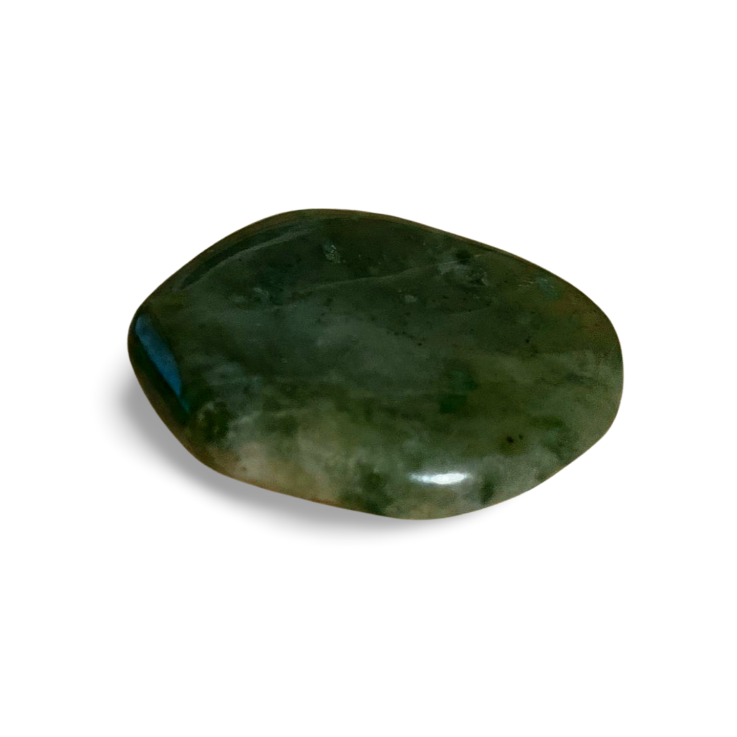 GREEN GROSSULAR GARNET PALM STONE