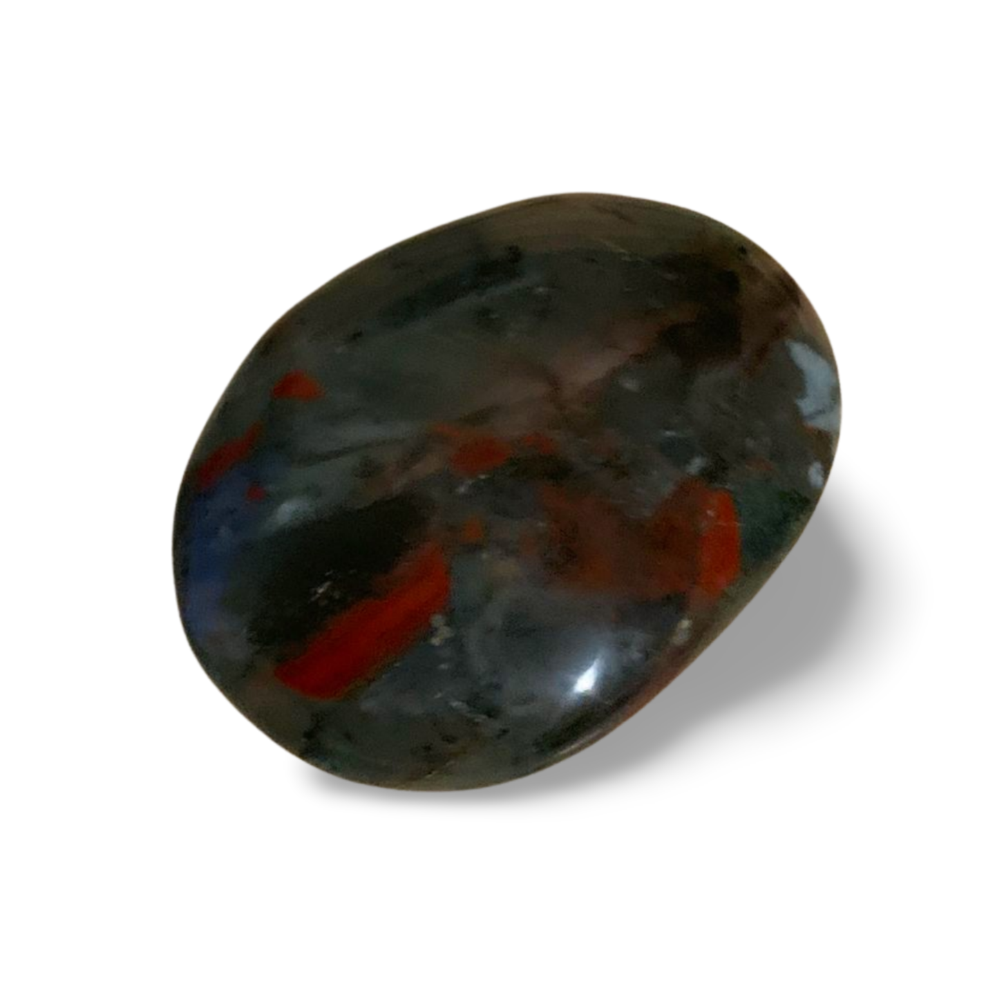 AFRICAN BLOODSTONE PALM STONE