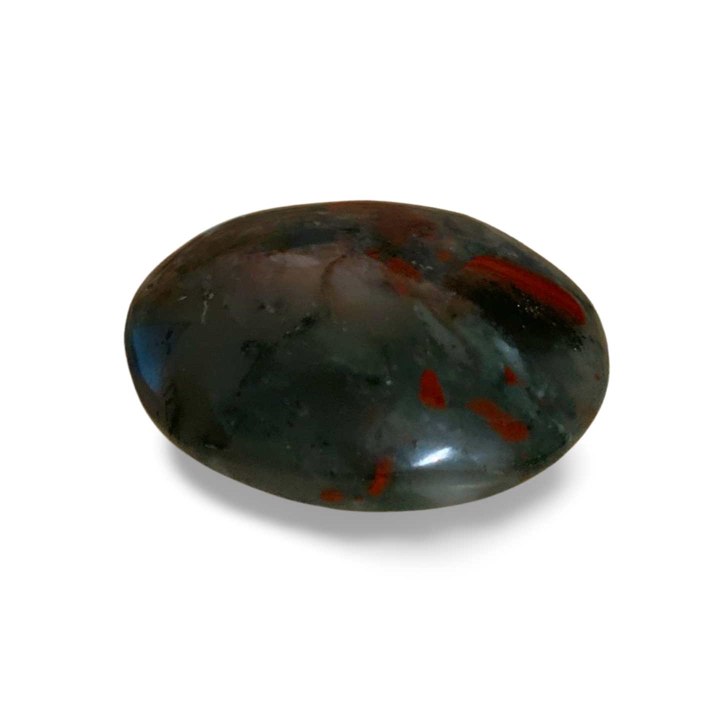 AFRICAN BLOODSTONE PALM STONE