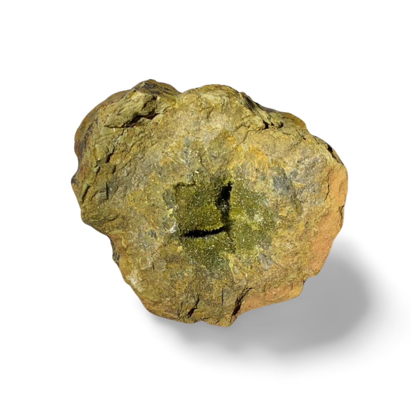 OLIVINE GEODE SPECIMEN