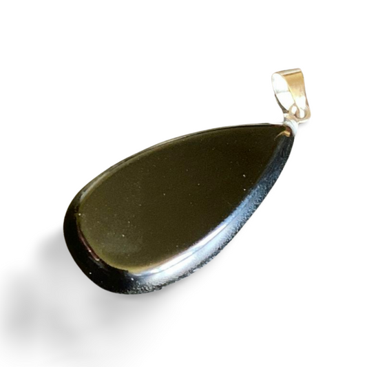 OBSIDIAN TEAR DROP PENDANT