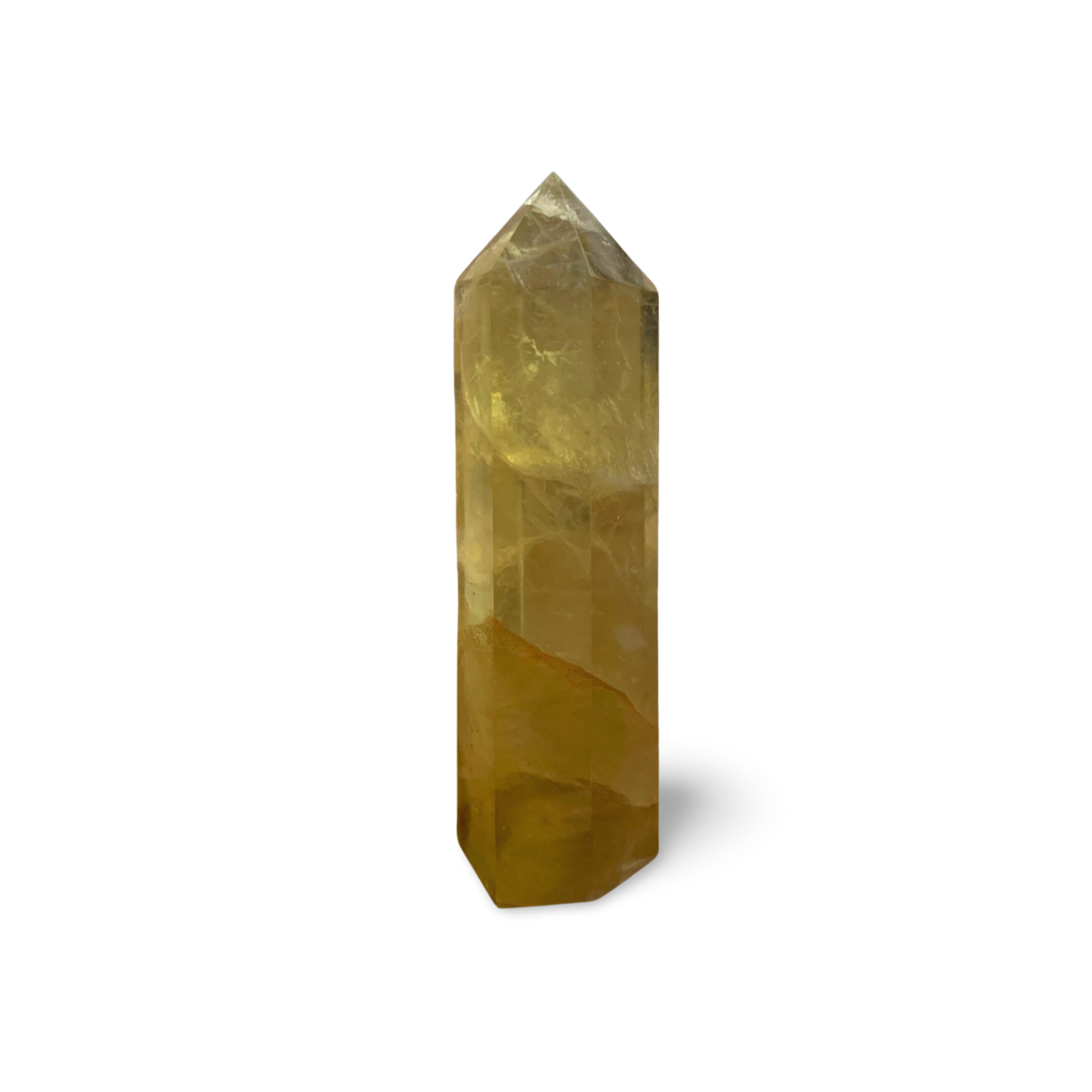 HIGH QUALITY YELLOW FLUORITE TOWER