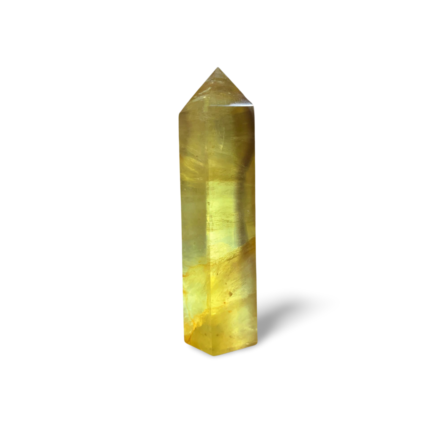 HIGH QUALITY YELLOW FLUORITE TOWER