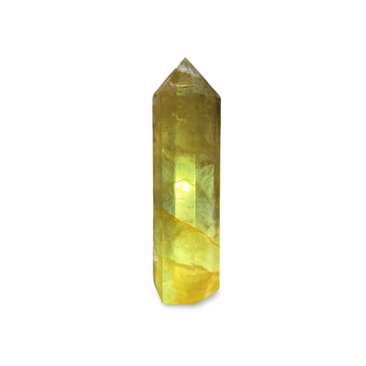 HIGH QUALITY YELLOW FLUORITE TOWER