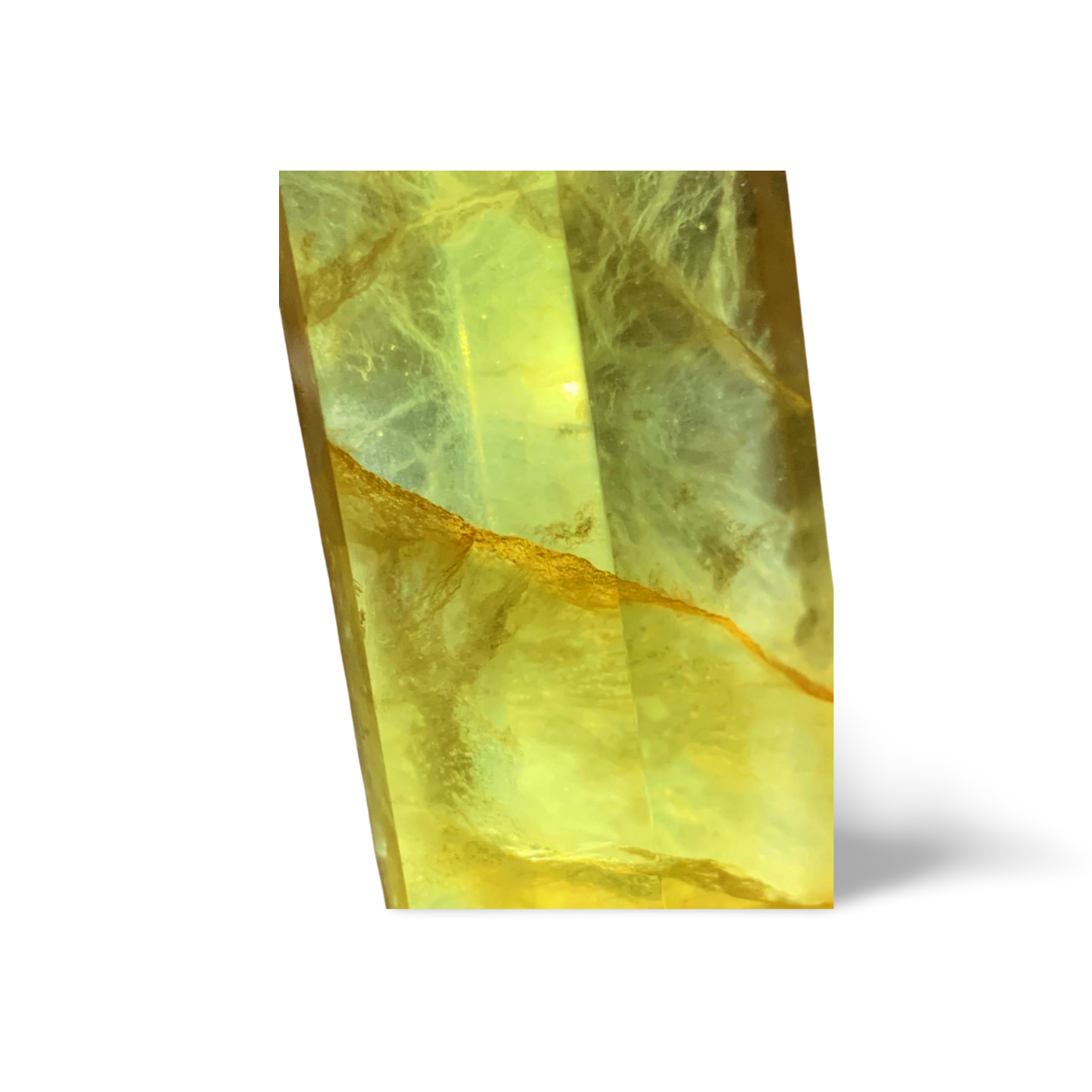 HIGH QUALITY YELLOW FLUORITE TOWER