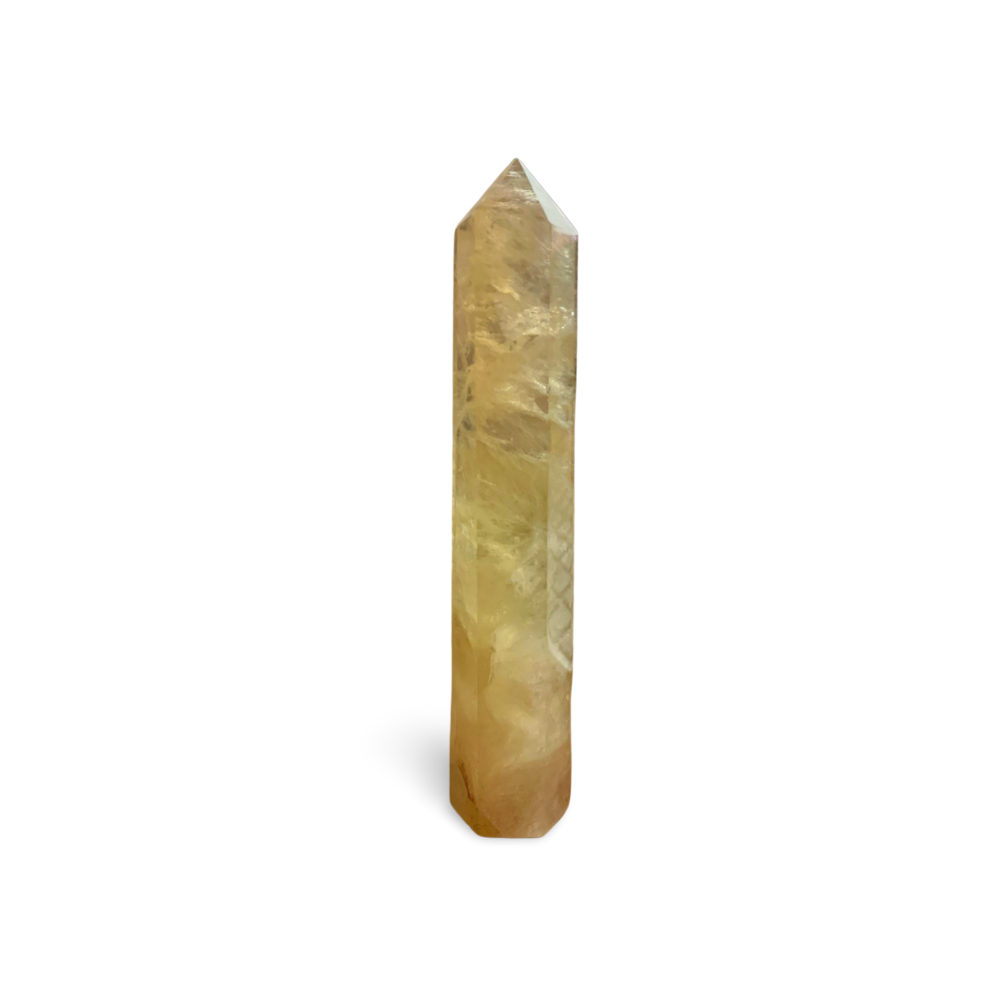 HIGH QUALITY YELLOW FLUORITE TOWER