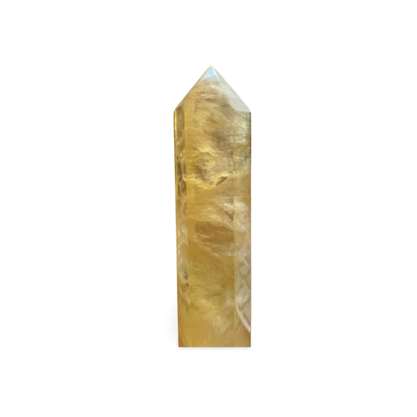 HIGH QUALITY YELLOW FLUORITE TOWER