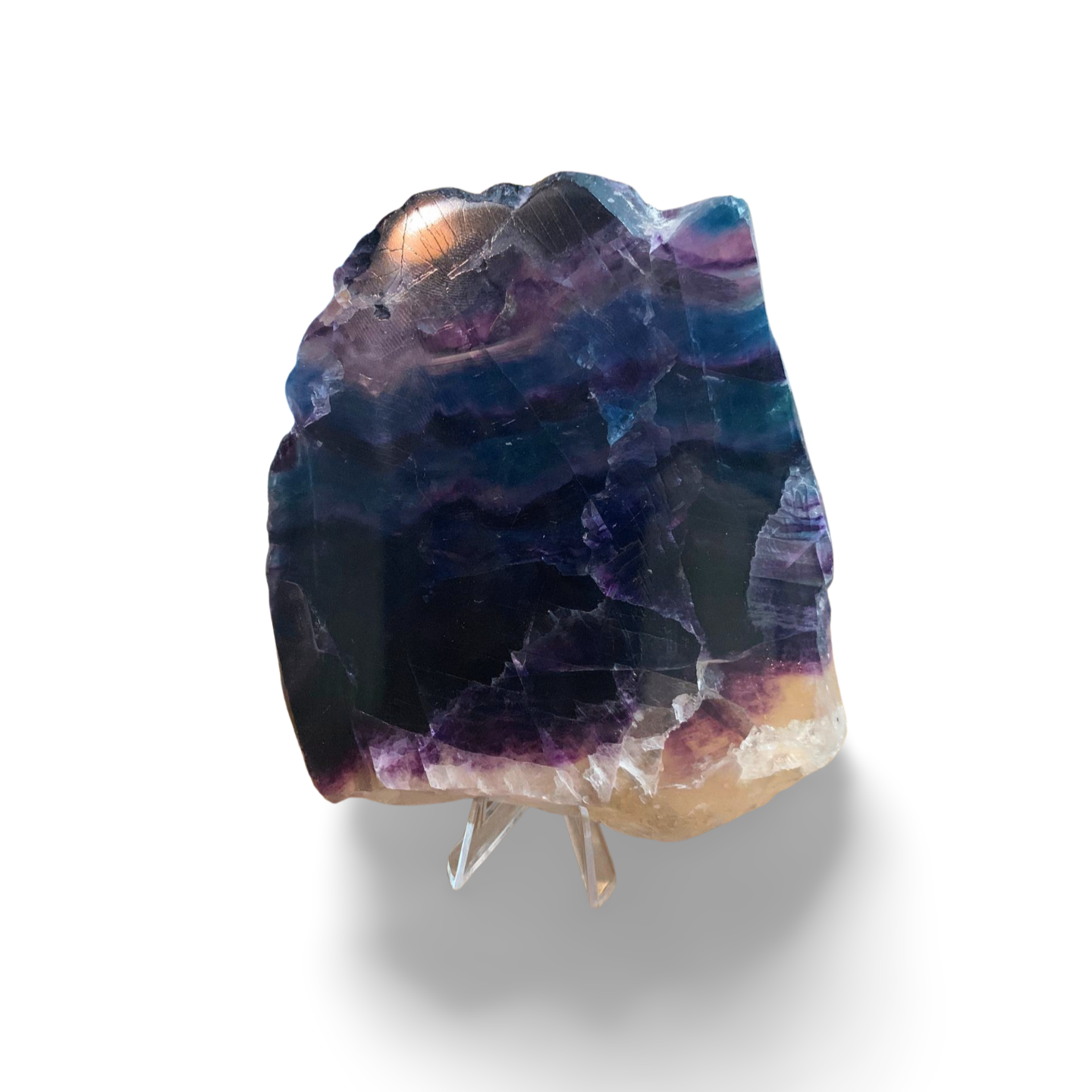 BLUE & PURPLE FLUORITE SLAB