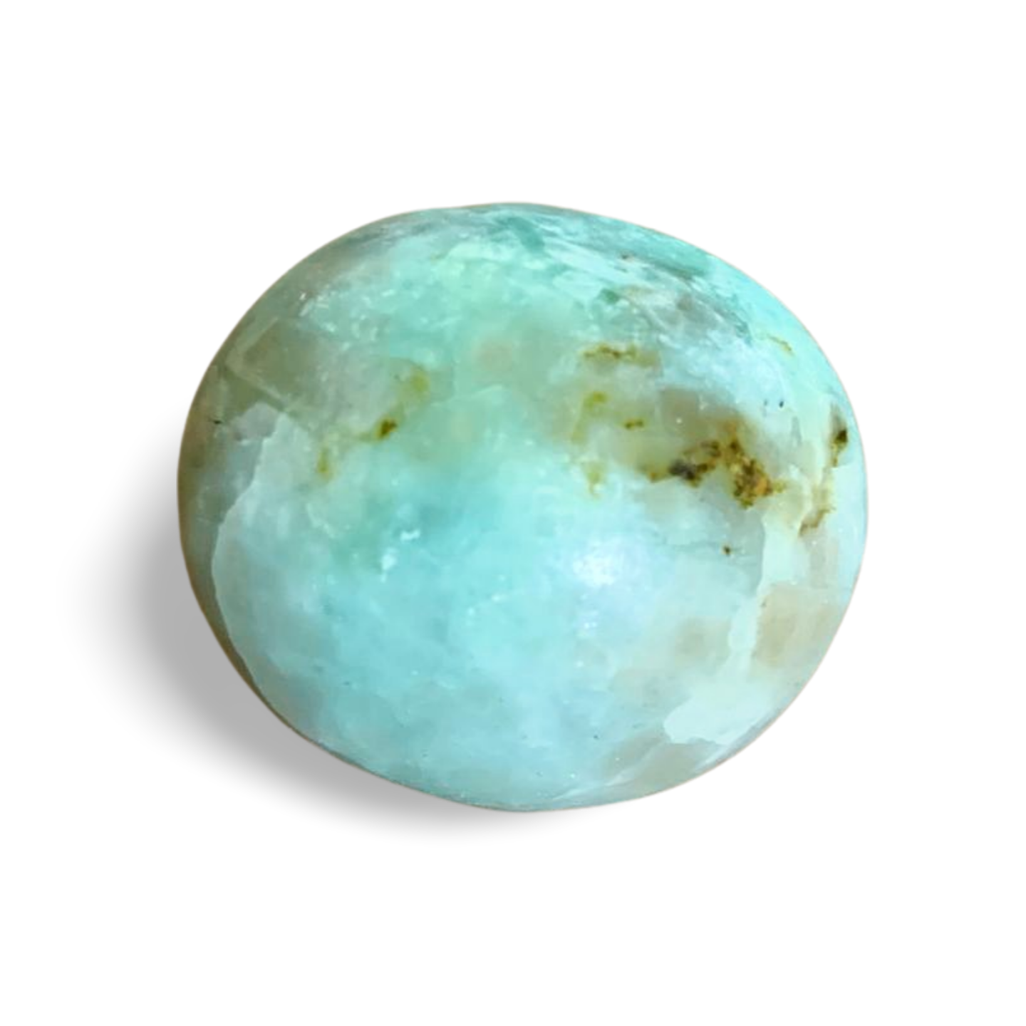 GREEN MOONSTONE / GARNIERITE LARGE TUMBLE