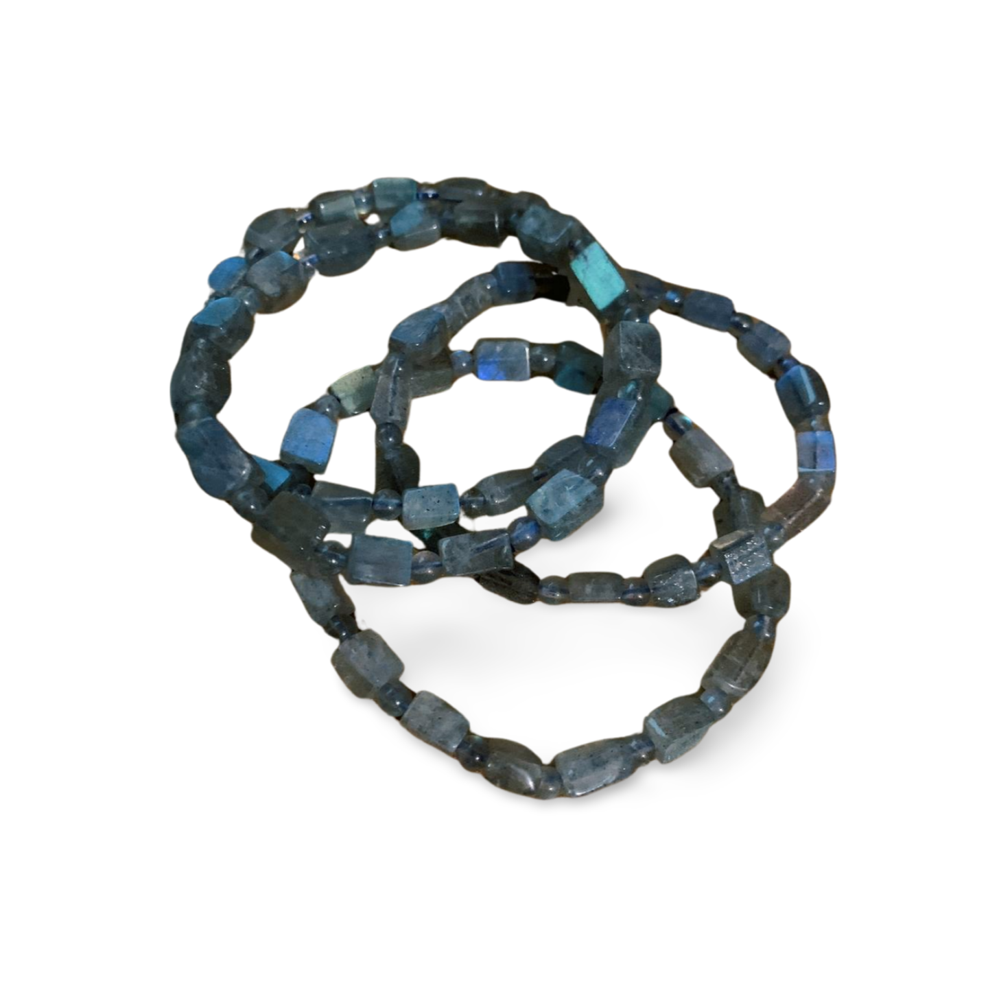 GEM QUALITY LABRADORITE FREEFORM BRACELET