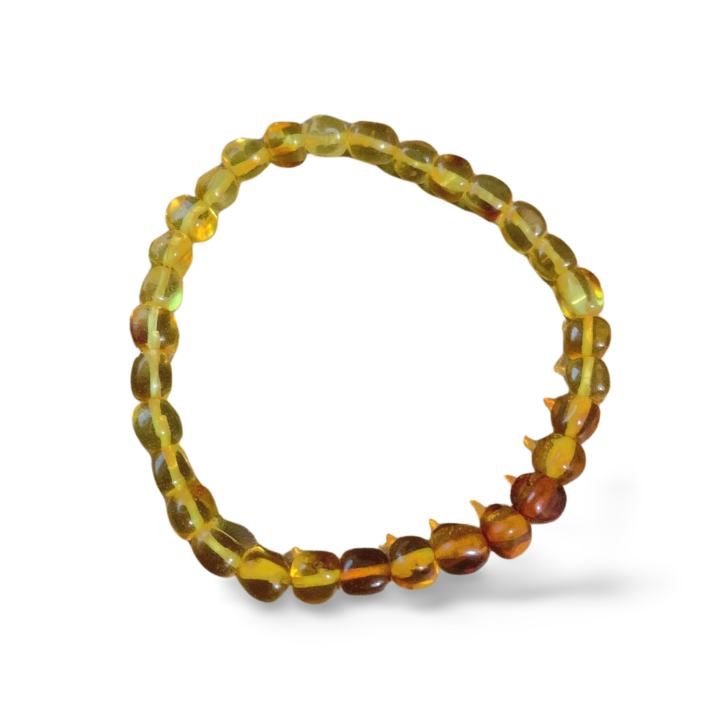 BALTIC AMBER BEADED BRACELET