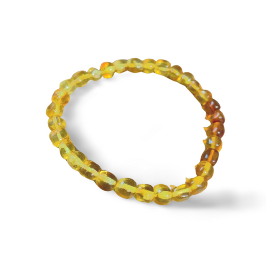 BALTIC AMBER BEADED BRACELET