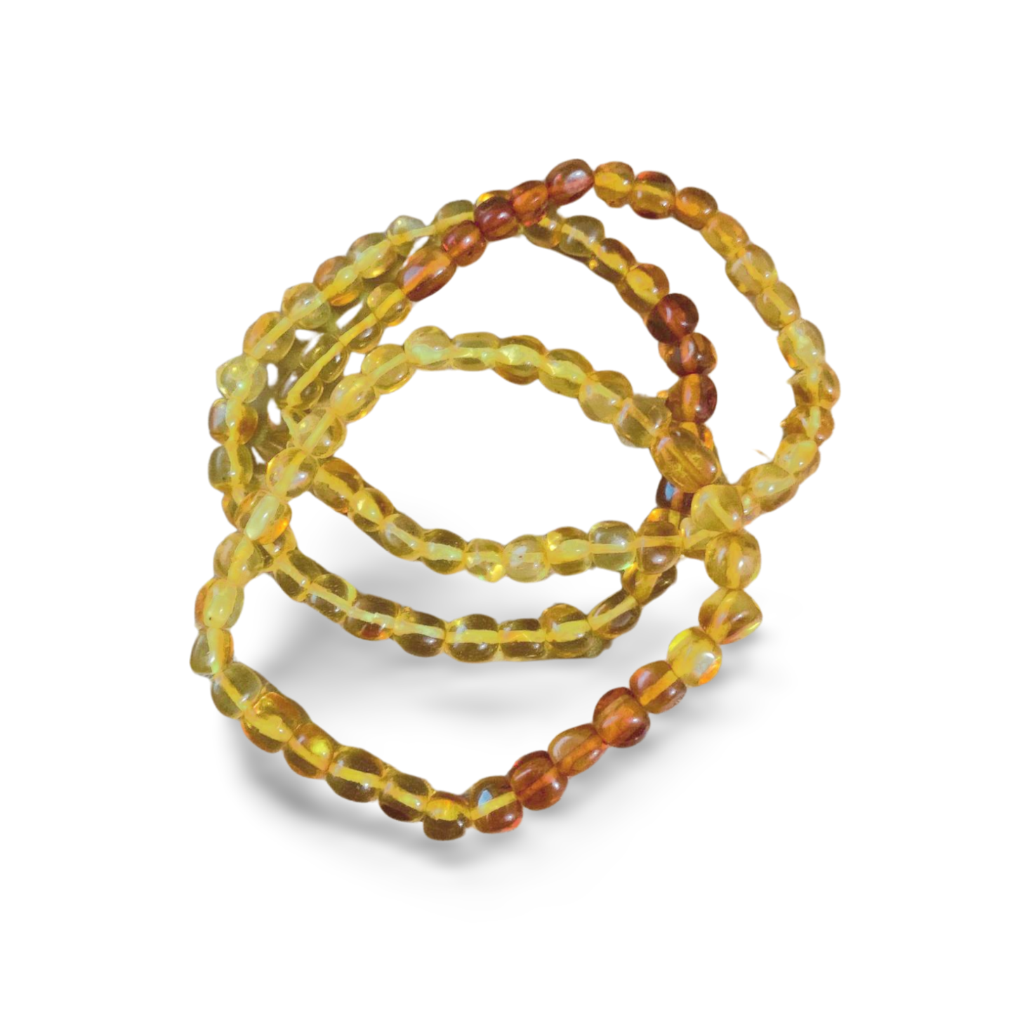 BALTIC AMBER BEADED BRACELET