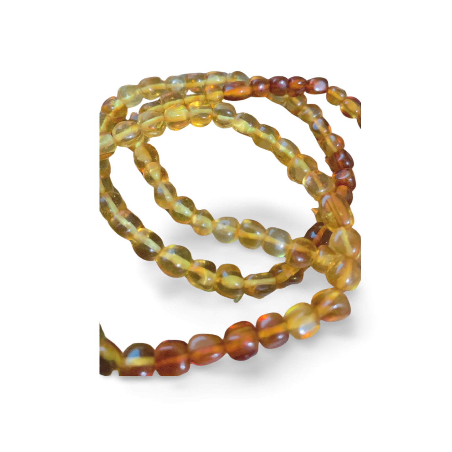 BALTIC AMBER BEADED BRACELET