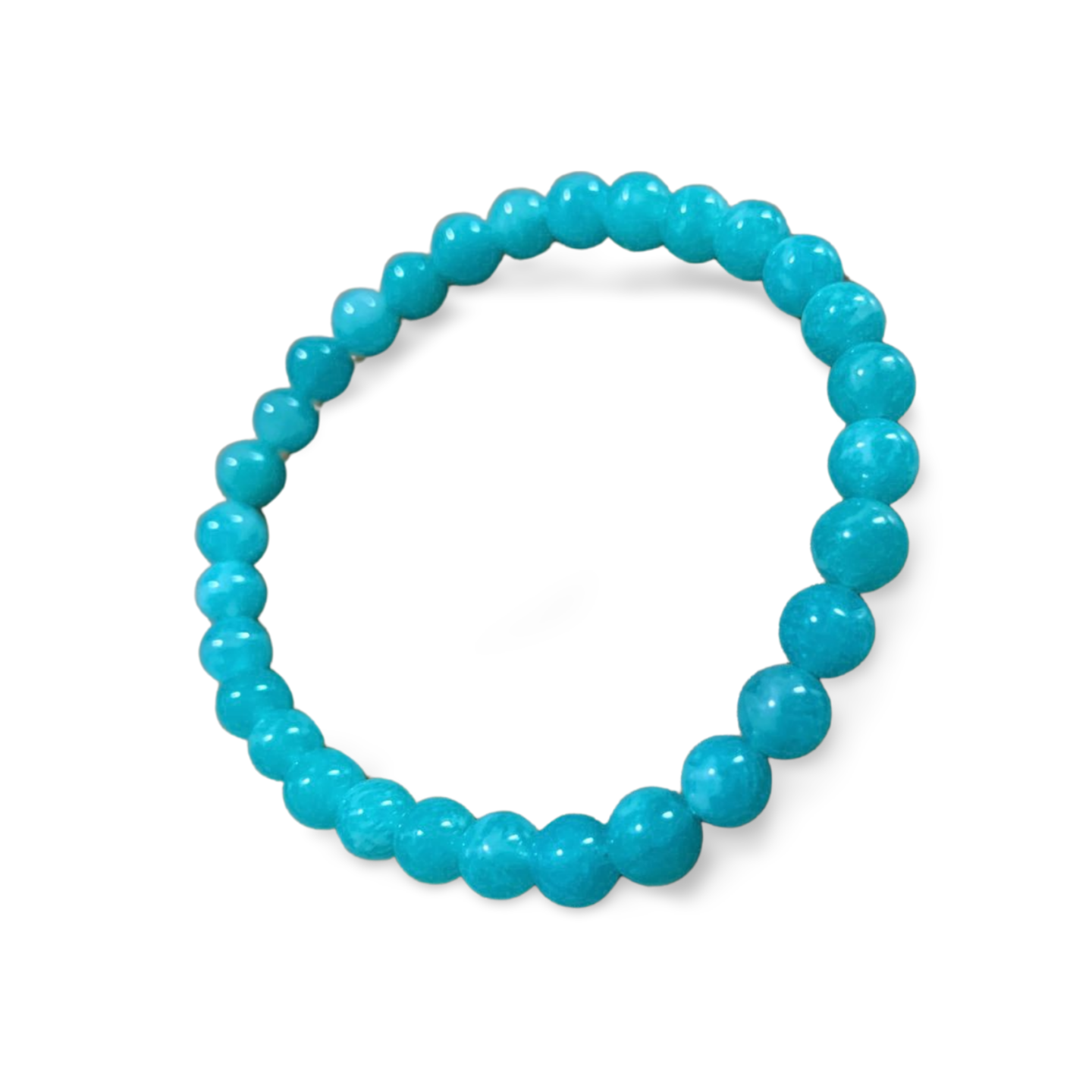 HIGH QUALITY AMAZONITE BEADED BRACELET