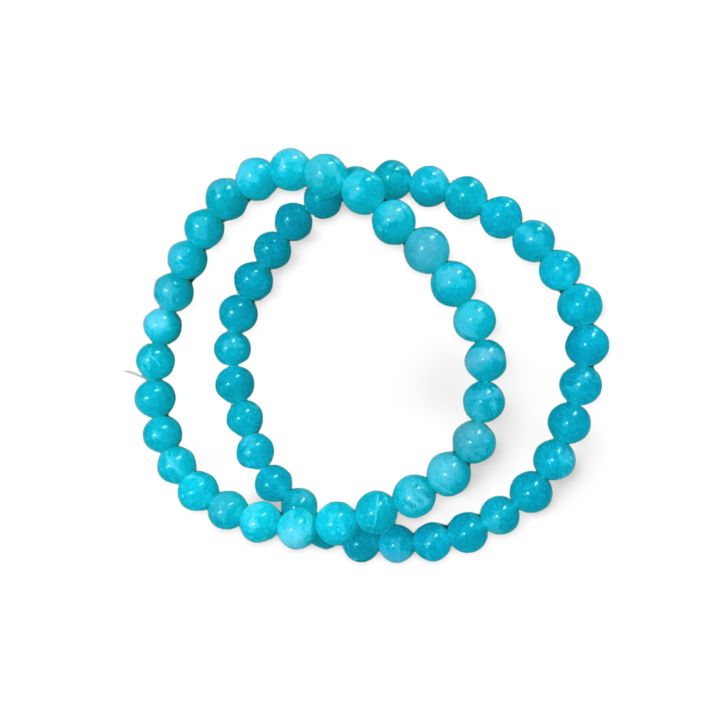 HIGH QUALITY AMAZONITE BEADED BRACELET